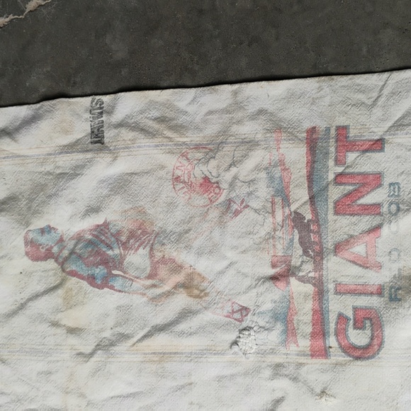 🌽 Bemis Seamless VINTAGE SEED SACK COTTON HUGE CLOTH BAG - Picture 8 of 16